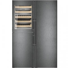 LIEBHERR XRCbs 5295 ΨΥΓΕΙΟ SIDE BY SIDE SMART ME ΣΥΡΤΑΡΙ BIOFRESH YDROBREEZE KAI ΘΑΛΑΜΟΣ ΜΕΤΡΙΑΣΜΟΥ ΚΡΑΣΙΟΥ ΣΥΝ ΧΩΡ 689ΛΤ